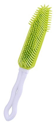 Didiseaon Multifunctional Silicone Rubber Pet Brush Hair Removal Grooming Brush for Furniture Clothes and Upholstery Household Use