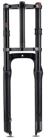 DUOCAI Forcella da MTB Sospensione pneumatica a Doppia Spalla 26/20 Pollici M+t+b Ammortizzatore Posteriore Forcella for 26x4 20x4 Dirt Bike elettrica(26 inch)