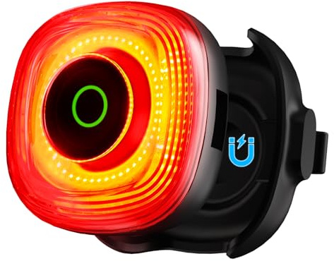 Magicshine SEEMEE 150 MAG Magnetic Rear Bike Lights,USB-C Rechargeable FTR LightSync Control Technology, IPX6 Waterproof Safety Rear Bicycle Lights, Best Bike Lights for Night Riding