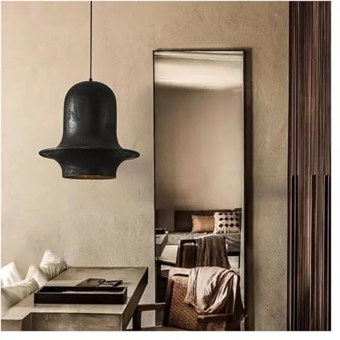 LXYST - Luci a LED in Resina retrò dipinte Lampada sospesa Illuminazione Interno Sospensione di lampade Decorazioni per la casa, Moderno