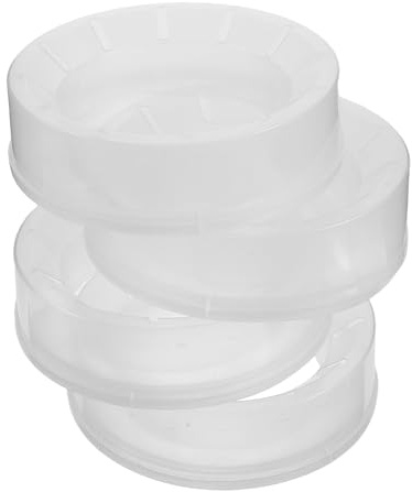 COLLBATH 4 Nachfüllringe für Windeleimer aus Kunststoff Nachfüllpackung für Müllbeutel Geruchsabdichtend und Kompatibel mit Gängigen Windeleimern Babyzimmer Zubehör