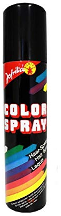 NET TOYS Haarsprays schwarz Haar Color Spray Haarcoloration Colorspray Farbspray Haarsprays Colorsprays Haarcolorationen