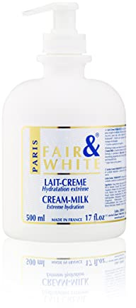 Fair and White Original Cosmetic for Blemished Skin Milk Cream Ultimate Moisturiser 500 ml