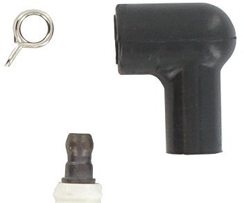 GREENSTAR - Zündkerzenstecker Greenstar – aus Gummi – mit Nadel – für Draht Ø 5 mm