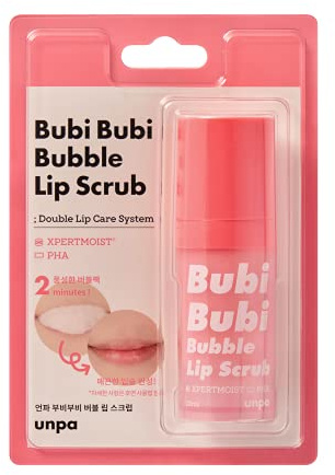 UNPA BubiBubi Lip #001: Entfernt tote Lippenhautzellen und Blasen - Lippenpeeling ohne Mikroperlen