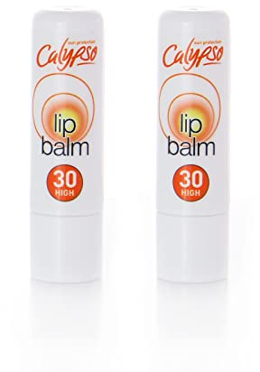 Calypso Baume à lèvres de protection solaire UVA/UVB SPF30 HIGH 4,3 g (paquet de 2)