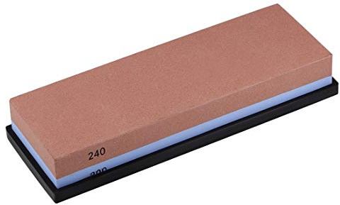 sourcing map Double-Sided Whetstone Knives Sharpener Sharpening Stone 240/800 Grit for Scissors Razors Carving Tool