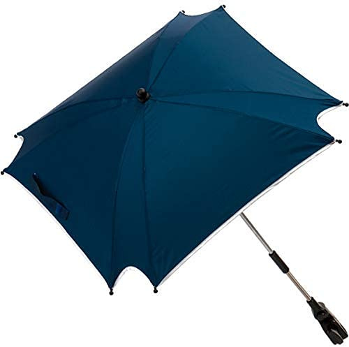 Fillikid XL SONNENSCHIRM für Kinderwagen und Buggys UV-SCHUTZ 50 / Schirm (WASSERDICHT) (MARINE)