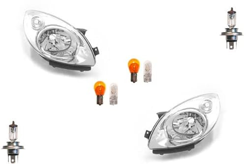 Johns, Scheinwerfer Halogen passend für Renault Twingo II 07-11 Leuchtmittel Set Li. Re