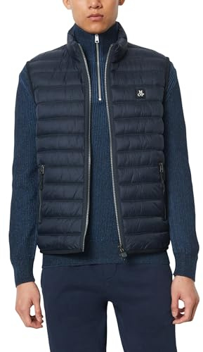 Marc O'Polo Herren Steppweste Übergangsjacke wasserabweisend