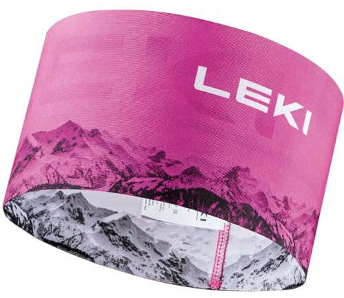 Leki XC Stirnband, neonpink-White, ONE Size