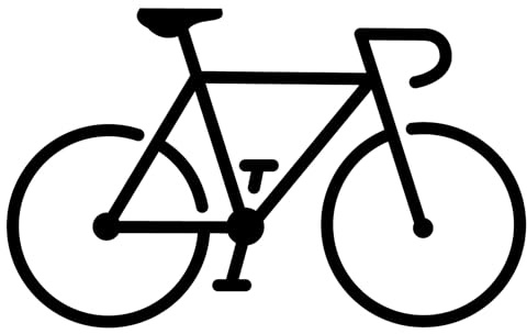 Inkster Tattoo - einfaches Fahrrad Tattoo | Temporäres Tattoo mit EU-Kosmetikzertifizierung | wasserfest + vegan | revolutionäres 2-Wochen-Tattoo | Fake Tattoos und Klebetattoos für Erwachsen