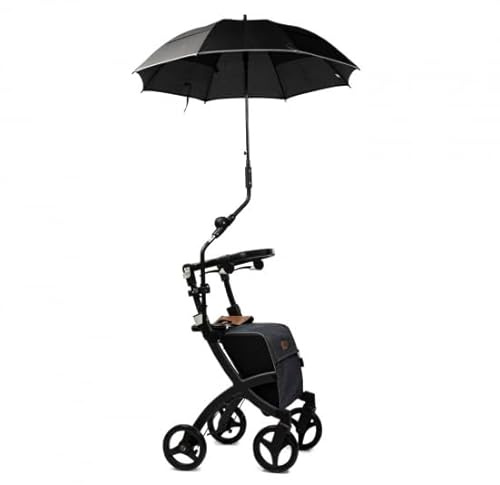 Rollz Regenschirm, verstellbar, passend für alle Rollz Motion (2.1, Performance, Rhythm, Electric) und Rollz Flex, schwarz