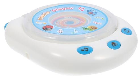 CIYODO Lettore Cd Musicale Luminoso Giocattolo Plastico Creativo Per Bambini Design Elegante Senza Batterie Per Giochi Di Ruolo E Educazione