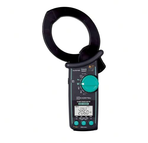 Japan Quality KYORITSU KEW 2060BT 2062 2062BT Clamp power Meter AC/DC Multimeter 1000V,1000A Harmonic Power Tester Clamp Power Meter with Current Test Power Testing 3-Phase Auto Multimeter(2062BT)