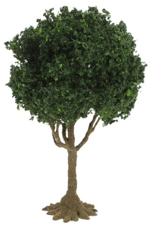 OFFSCH Arbre Miniature Réaliste pour Maquette Paysagère Modèle Arbre Décoratif pour Diorama Train Modélisme Ferroviaire Et Projets DIY Vert Printanier