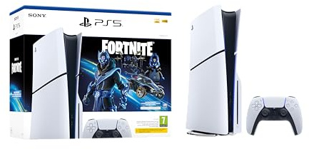 Sony Playstation 5 Slim Standard Disc Edition (NO GAME INCLUDED) (Renewed)