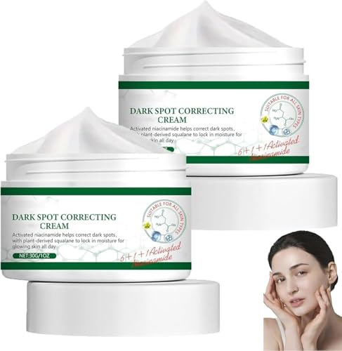 Crema Correttiva per Macchie Scure, Siero Idratante e Illuminante, Siero Viso Anti-Macchie alla Niacinamide, per Tutti i Tipi di Pelle