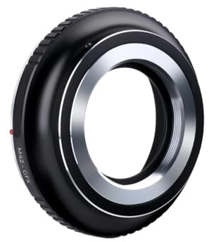 Lens Adapters, Adattatore for obiettivo ad alta precisione for vite for obiettivo M42, compatibile con fotocamera Fuji G-Mount GFX 50S, GFX 50R, GFX 100, GFX 100S,For photography