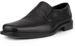ECCO Men's New Jersey Slip On, Black, 45 EU (11-11.5 M US)