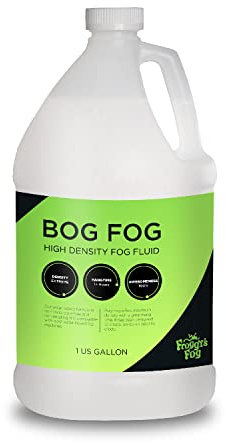 Bog Fog, zumo de niebla de alta densidad, fluido para máquina de niebla HDF, mejor calificado y mejor vendido, a base de agua, fabricado en Estados Unidos y simplemente niebla impresionante