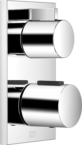 Dornbracht Unter Putz Thermostat mit 2 Wege Mengenregulierung chrom Deque 36426670-00