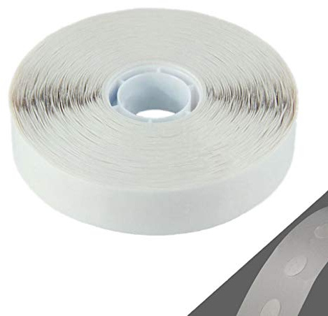 Superdots 1500 Stück Ø ca. 10 mm verschiedene Klebestärken für ATG 700 / Midtak, ablösbar