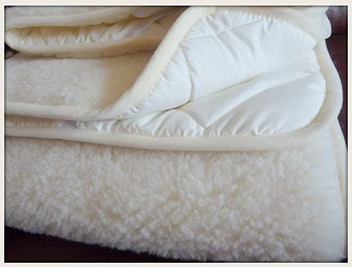 Exklusive Merino Wool Unterbett aus Matratzenauflage King unterbett 170 x 200 cm