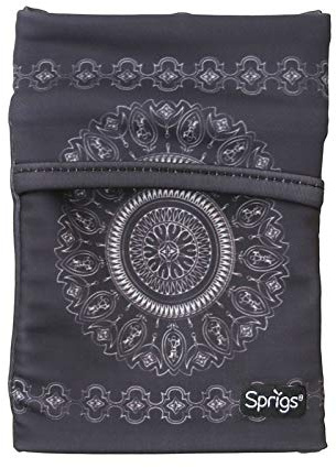 SPRIGS Unisex Handgelenktasche Banjee, Dunkelgrau, 552