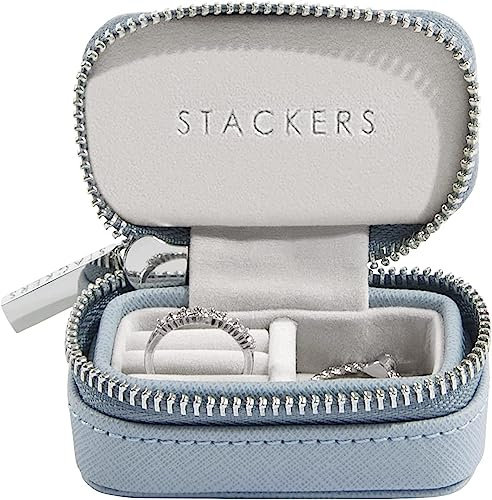 Stackers Altblau Klein Reise Schmuckschatulle