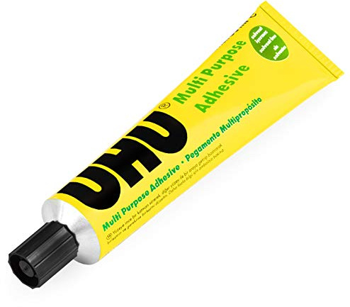 UHU Mehrzweck-Kleber, lösungsmittelfrei, 60 ml, 1 Tube