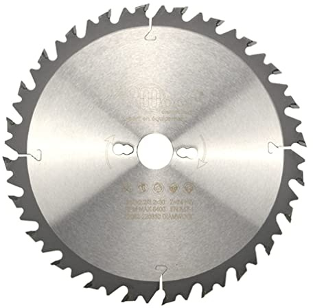 DIAMWOOD - Lame De Scie Circulaire Carbure 250 mm x 30 mm Z24 - Coupe Bois Tendre Et Exotique - Denture Alternée Anti-Recul - Bagues De Réduction Incluses