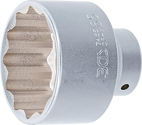 BGS 7465 | Douille pour clé, douze pans | 20 mm (3/4) | 65 mm