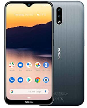 Nokia 2.3 32GB Handy, schwarz/grau, Anthrazit, Android 9.0 (Pie), Dual SIM