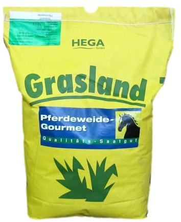 HEGA Grasland Pferdeweide Pferdewiese Grassamen Weidegras Wiese Weide (1x 10 kg)