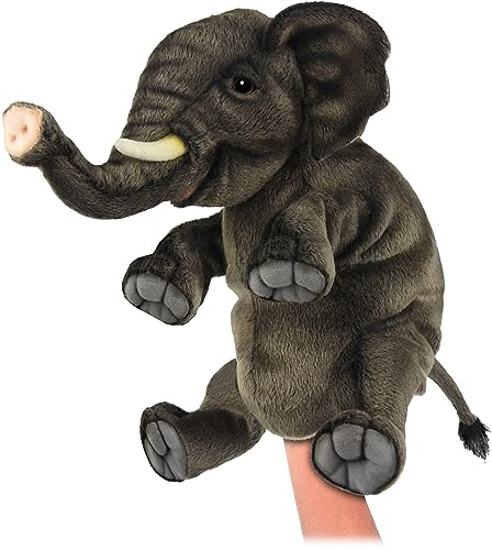 Hansa Creation - Kuscheltier - Handpuppe Elefant neues Modell