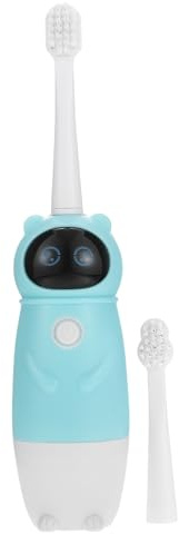 1 Jeu Brosse à Dents Électrique Pour Enfants Brosse à Dents Bébé Électrique Anneau De Dentition D'entraînement 1-2 Ans Pp Douce De Bébé Poils