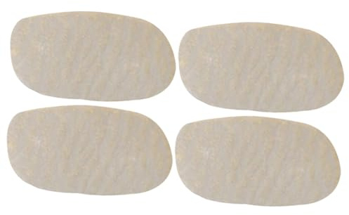 Vaguelly 4pezzi Pannelli Di Parchment Per Ponte Violoncello Di Accessori Protettivi Per Corde Design Resistente e Pratico Migliora Suono e La Durata Del Ponte Compatibile Con Strumenti