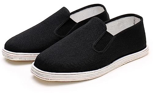 Kinesisk Peking Tyg Skor Ace Kampsport Traditionell Retro Kina Stil Kung Fu Tai Chi Gummisula Tyg Sko(37 EU)