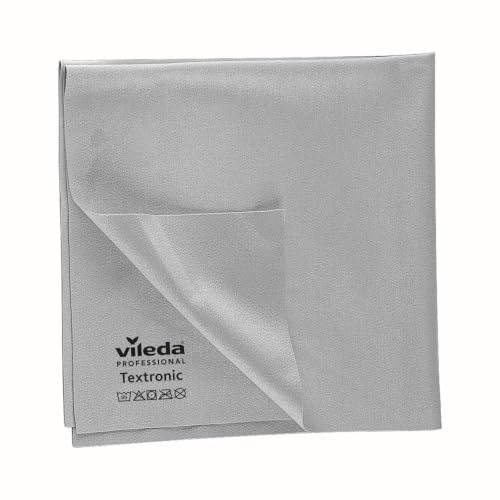 Vermop 5 Stück Franz Mensch Textronic Microfaser-Hochleistungstuch grau | Vermop, L: 40 cm, B: 38 cm, H: 0,1 cm, Microfaser