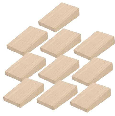 TOYANDONA 10pezzi Cunei Per Manico in Legno Cunei Triangolari Per Fissaggio Manico Ricambio Per in Legno Accessori Per Manutenzione Attrezzi Agricoli