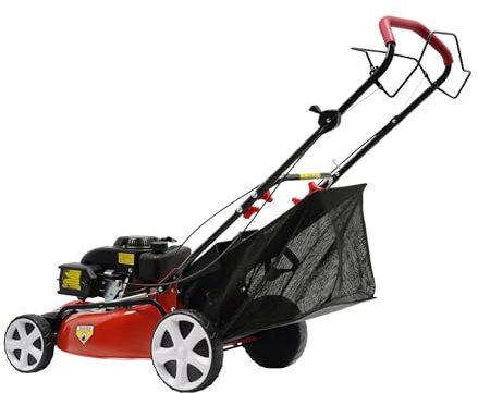 Tondeuse à gazon à essence à quatre temps avec conducteur - Tondeuse à gazon autopropulsée - Convient pour les terrains de sport, les tables urbaines, les maisons d'hommes