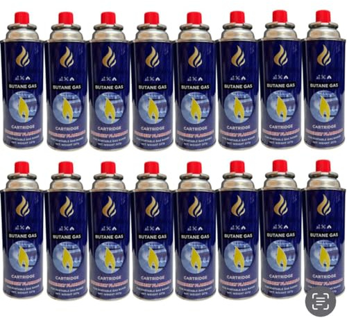 BUTANE Adjustable GAS BOTTLES CANISTER CAMPING HEATER COOKER BBQ WEED BURNER (16)
