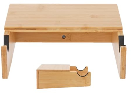 Teksome Portabiciclette da Parete per Garage - Porta Bici in Posizione Orizzontale - Organizzatore Robusto Appendiabiti in Legno per Organizzazione Risparmio Spazio Deposito Interno Esposizione