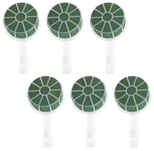 OSALADI 6pezzi Manico in Schiuma Floreale per Bouquet da Sposa Porta Bouquet Artificiale Supporto in Schiuma per Composizioni Fai da Te Interne ed Esterne