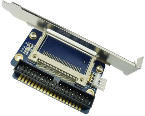 40-pin Male IDE Adapter, IDE Hard Drive/Solid-State Drive Converter (with Bracket)