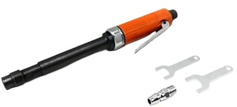 Amoladora Neumática De Matriz Extendida Con Mandriles 6 Mm Y 3, Rosca 290 Manguera 3/8, 25000 Rpm, Recta For Madera Neumáticos OperacióN De Alta Velocidad