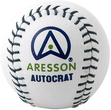 Aresson Autocrat Rounders Ball - Weiß, 19.5cm
