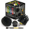 Grillzubehör - Grill-Zubehör - Grill-Bürsten-Reinigungs-Kit mit Verlängerung - Elektrische Smoker - Gasgrill - Drill Brush - Grill Scraper - Rostlöser-Drahtbürste - Grillreiniger - Grillbürste