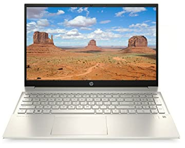 HP Pavilion 15.6 Touchscreen FHD Intel i5-1135G7, 512GB SSD 8GB RAM Iris Xe Graphics Win 10, B&O- Lunar Gold